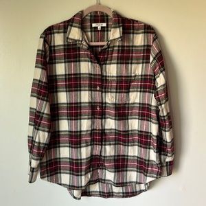 Madewell Flannel Button Down